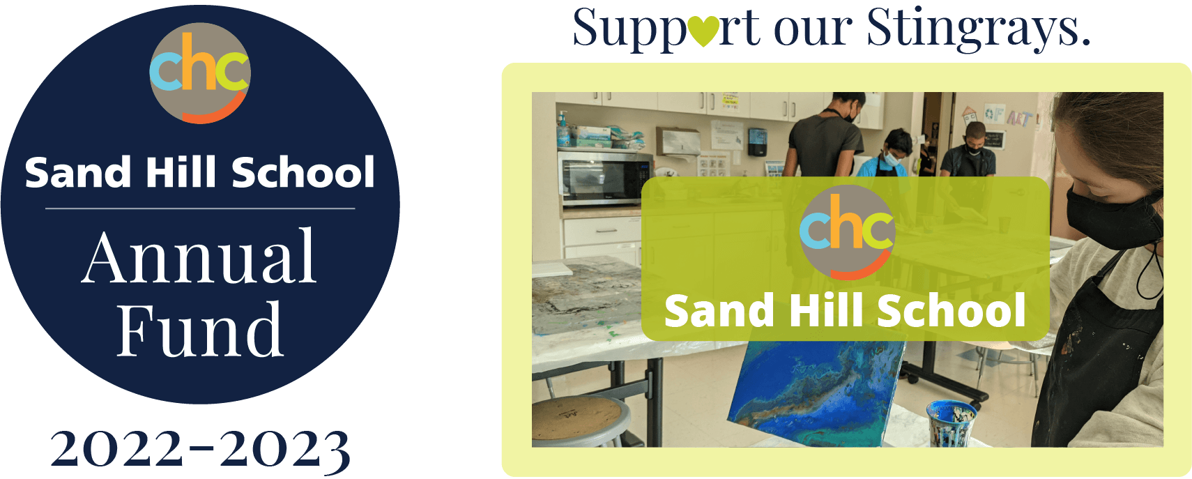 Sand Hill School Annual Fund. Support Our Stingrays